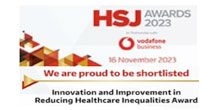 HSJA 2023 Shortlist Healthcare Inequalities