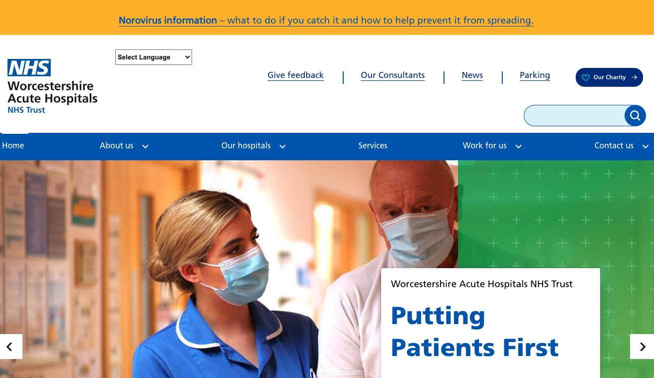 The digital transformation of Worcestershire Acute Hospitals NHS Trust ...