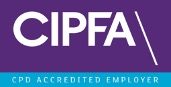 CIPFA Logo - CPD Accredited Employer badge