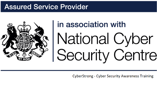 Assured service provider​ in association with National Cyber Security Centre​

CyberStrong - Cyber Security Awareness Training​
