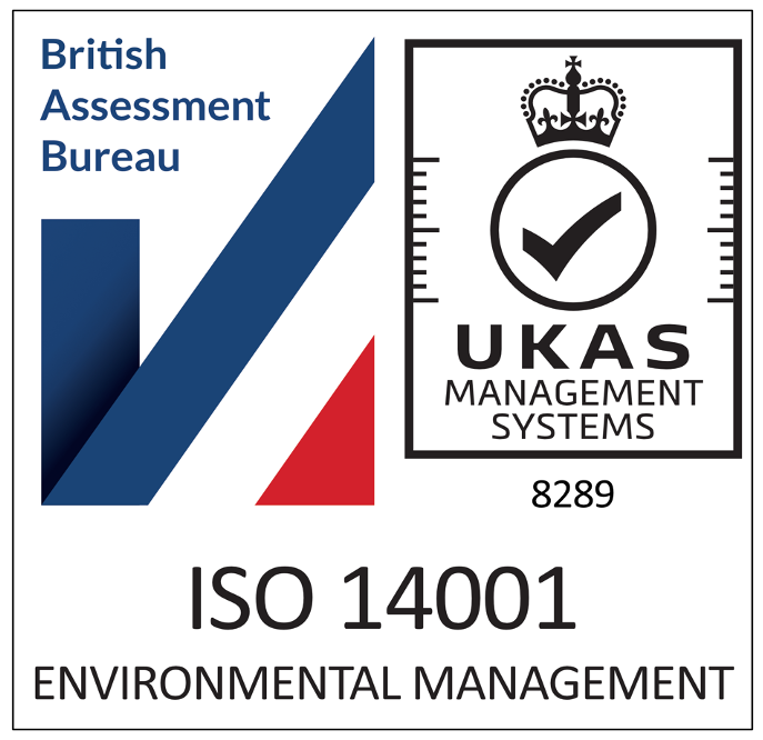 British Assessment Bureau - ISO 14001 Environmental Management Badge