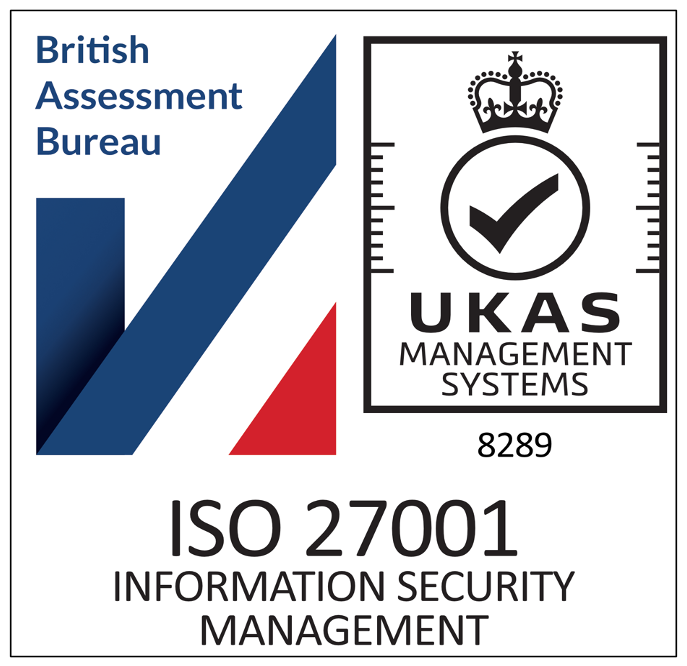 British Assessment Bureau - ISO 27001 Information Security Management Badge